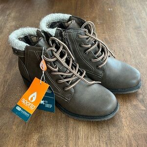 Sporto size 6.5 Smash Up Brown Boot
